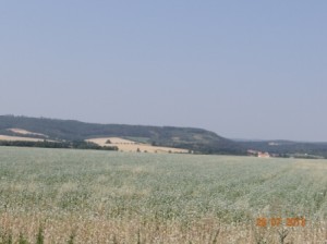 Landschaft in Mähren.